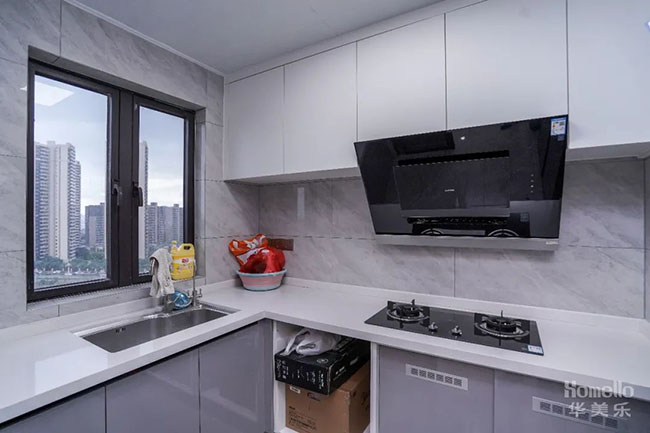 136㎡四居室極簡風,時下高性價比戶型,實用性拉滿還不易過時